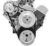 Standard Mount Serpentine Conversion Kit SB-Chevy - Long Water Pump - image 1