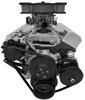 Standard Mount Serpentine Conversion Kit SB-Chevy - Long Water Pump - image 2