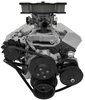 Standard Mount Serpentine Conversion Kit Small Block Chevy - Long Water Pump - image 2