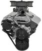 22041-08 Small Block Chevy High Flow Serpentine Conversion Deluxe - ALT Only - Black - image 2