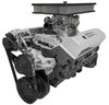 22041-08 Small Block Chevy High Flow Serpentine Conversion Deluxe - ALT Only - Black - image 3