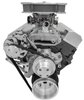 Standard Mount Serpentine Conversion Kit SB-Chevy - Long Water Pump - image 3