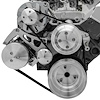 Standard & Mid Mount Serpentine Conversion Kit SB-Chevy - Long Water Pump - image 1