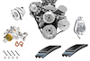 22051 Standard Mount Serpentine Conversion Kit for Small Block Chevy [Long Water Pump] - image 1