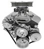 Standard Mount Serpentine Conversion Kit SB-Chevy - Long Water Pump - image 3