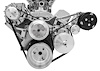 Standard Mount Serpentine Conversion Kit SB-Chevy - Long Water Pump - image 1