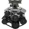 22072-08 Small Block Chevy Black Ultra Serpentine Conversion System (AC/PS/ALT) - image 2