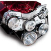 Nostalgia Series V-Belt Drive Kit Small Block Chevy Short Water Pump - image 1
