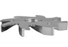 Clear Powder Coated Aluminum Alternator Fan GM/Ford - image 3