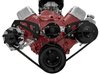 23007-08 Big Block Chevy Serpentine Conversion - EWP - PS & ALT - Saginaw-Press - Black - image 2