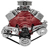 Alternator and Power Steering Bracket Kit GM 6-12 O"clock Mounting - image 1