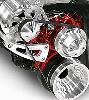 Ultra Series High Water Flow Pulley Kit Alternator Drive only - image 1