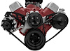 Ultra Series Extra High Mid-Mount Serpentine Belt Kit for Big Block Chevy - image 1