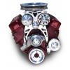 Ultra High Mount Serpentine Belt Pulley System for Big Block Chevy - image 1