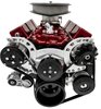 Sport Track Serpentine Kit Big Block Chevy Short Water Pump - image 2