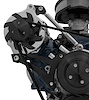 30028-08 Small Block Ford Alternator Bracket Ultra - 302 - Black - image 1