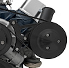 30038-08 Small Block Ford Power Steering Bracket Ultra - Plastic Reservoir Pump - Black - image 1
