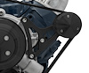 30040-08 Small Block Ford Idler Bracket - Black - image 1