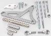 30055-09 Deluxe Alternator Bracket Kit for Ford 351W [Silver] - image 1