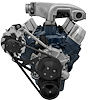 30100-08 Small Block Ford Serpentine Conversion Deluxe - 302 - ALT Only - Black - image 1