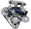 High Water Flow Serpentine Drive Kit Ford 289-302 with Power Steering - image 1