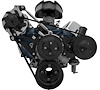Ford 289-305 (5.0L) Mid Mount Serpentine Drive Kit With Ford Power Steering