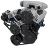 30140-08 Small Block Ford High Flow Serpentine Conversion Deluxe - 302 - AC & PS - Black - image 3