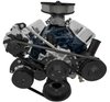 30167-08 Small Block Ford Serpentine Conversion; Early; 3 Bolt; AC PS-Mustang; 302; Black - image 2