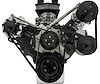Ford 429-460 Ultra Serpentine Drive Kit With Saginaw Press Fit Power Steering Pump & A/C - image 1