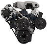 High Water Flow Serpentine Drive Kit Ford 351W with Power Steering - image 1