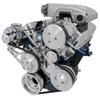 High Water Flow Serpentine Drive Kit Ford 351W with Power Steering and A/C - image 3