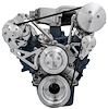 High Water Flow Serpentine Drive Kit Ford 351W with A/C No Power Steering - image 1