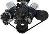 30385-08 Small Block Ford Serpentine Conversion Ultra 351W Late 4 Bolt PS Mustang - Black - image 2