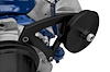 30405-08 Ford 351 Cleveland Power Steering Bracket - Saginaw - Black - image 1