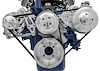 Ultra Mid-Mount Serpentine Drive Kits Ford 351 Cleveland V8 - image 1