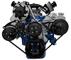 Ultra Mid-Mount Serpentine Drive Kits Ford 351 Cleveland V8 - image 1