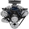 30465-07 Small Block Ford Revolver Serpentine System - AC & ALT - Black Onyx - image 2