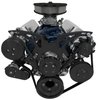 30490-08 Small Block Ford Black All Inclusive Style Track Serpentine System (AC/PS/ALT) - image 2