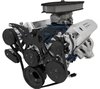 30490-08 Small Block Ford Black All Inclusive Style Track Serpentine System (AC/PS/ALT) - image 3