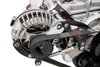 40051-08 Small Block Chrysler Alternator Bracket - Black - image 3