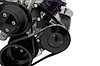 40061-08 Small Block Chrysler Power Steering Bracket - Black - image 1