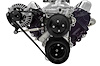 Deluxe High Water Flow Serpentine Pulley Kit, SB-Chrysler 318-360
