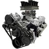 40415-08 Small Block Chrysler Serpentine Conversion - AC & PS - Saginaw-Key - Black - image 2