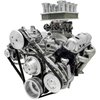 Deluxe High Water Flow Serpentine Pulley Kit, SB-Chrysler 318-360 with A/C and Saginaw Keyway Power Steering Pump - image 2