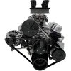 40420-08 Small Block Chrysler Serpentine Conversion - AC & PS - Saginaw-Press - Black - image 3