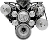 Style Track Pulley System Small Block-Chrysler - image 1