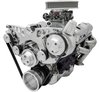 40455 Small Block Chevy Style Track Serpentine System - PS & ALT - Billet Accessories - image 3