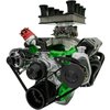 40535-08 Big Block Chrysler Serpentine Conversion; 440; PS & ALT; Saginaw-Press; Black - image 2