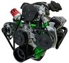 40545-08 Big Block Chrysler Serpentine Conversion - 383 - AC & PS - Saginaw-Press - Black - image 2