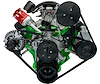 Deluxe High Water Flow Serpentine Pulley BB-Chrysler 426-440 with A/C and Saginaw Keyway Power Steering Pump - image 1